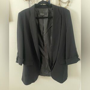 Zara Basics Long Blazer